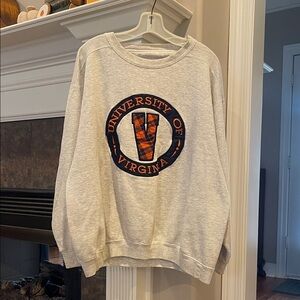 Vintage University of Virginia Gray Sweatshirt